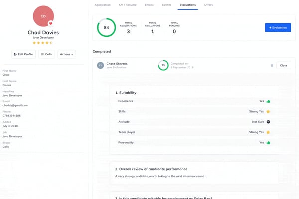 Candidate Management System GoHire Candidate Management System GoHire